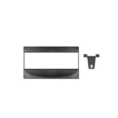 Contra Frente Honda Fit 2001-2008 Plástico ABS 1 DIN Preta Permak