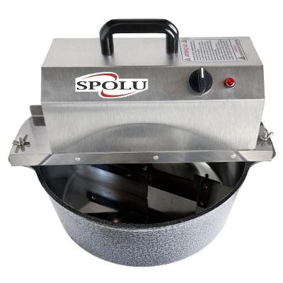 Mexedor Elétrico SPL408 8L Misturador Profissional Pás Silicone Aço Inox Bivolt Inox Spolu