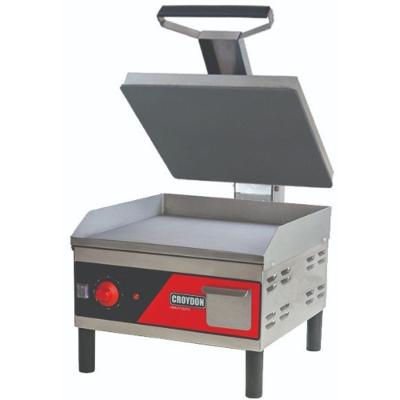 Chapa Elétrica com Prensa CE042T 45x40cm 3700W Inox 220V Croydon