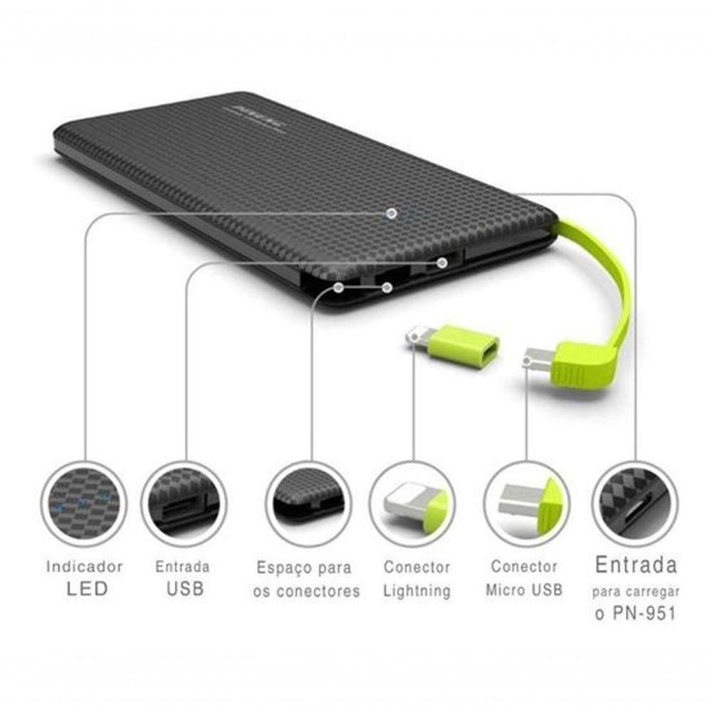 Carregador Portátil Power Bank 10.000Mah - 2