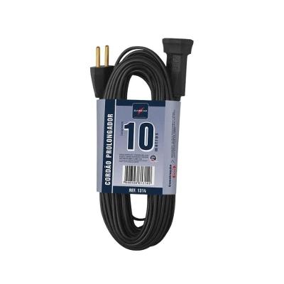 Cordão Prolongador 1314 10 Metros 10A 250V 2 Polos Daneva