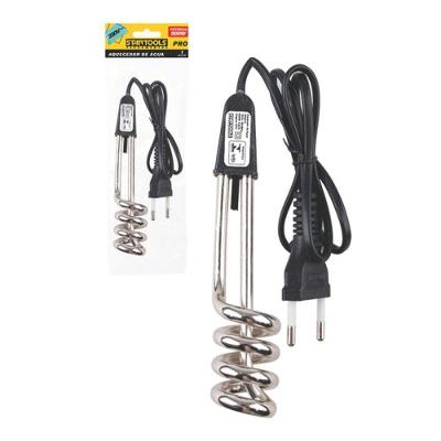 Ebulidor Elétrico Ferve Água Rápido 500W 220V com Desligamento Automático em Plástico e Ferro