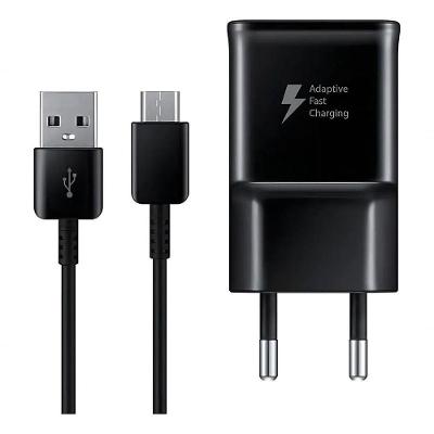 Carregador Turbo Samsung EP-TA200 Fast Charging 15W Bivolt Preto