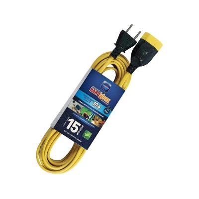Prolongador Elétrico Daneva 1529 15 Metros Fio de Cobre 1,00MM2 Amarelo