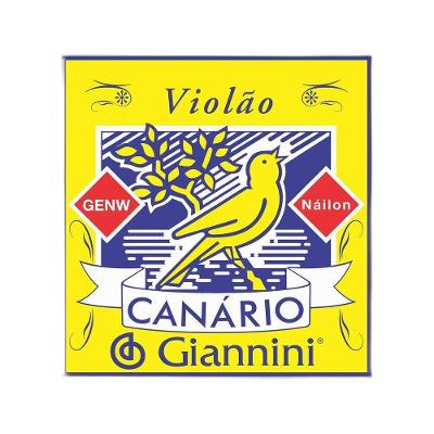 Corda para Violão GENW Canario Chenilha Nylon Médio Giannini