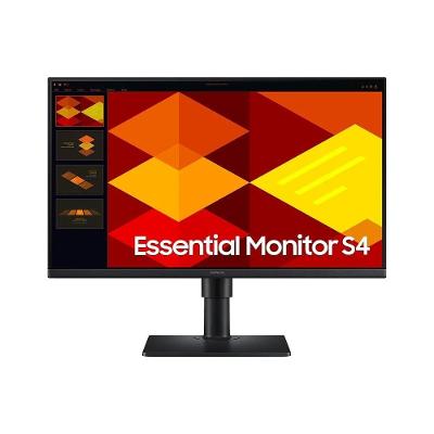 Monitor Samsung Essential S4 24" Full HD Ips 100hz Preto com Ajuste de Altura