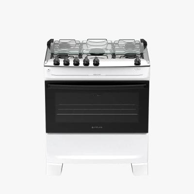Fogão de Piso 5 Bocas Atlas Mônaco Top Automático Branco Bivolt