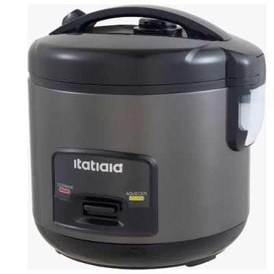 Panela de Arroz Elétrica Itatiaia PAESS1003 5 Xícaras 1L Preto Fosco 110V