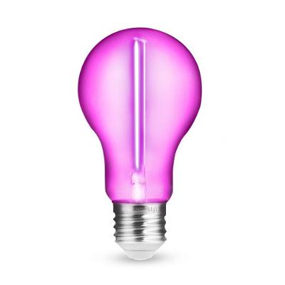 Lâmpada LED A60 Base E27 Bivolt Design Retrô Rosa Elgin