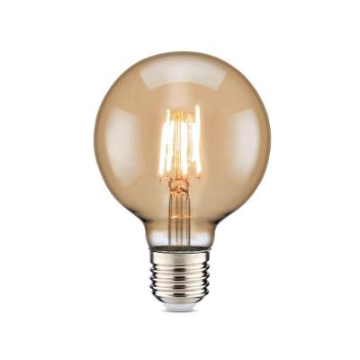 Lâmpada de Filamento LED G125 Base E27 4W 400 Lúmens Bivolt Fumê Elgin