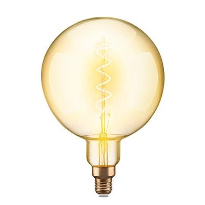 Lâmpada de Filamento LED G200 Base E27 Bivolt 2.200K Âmbar Elgin
