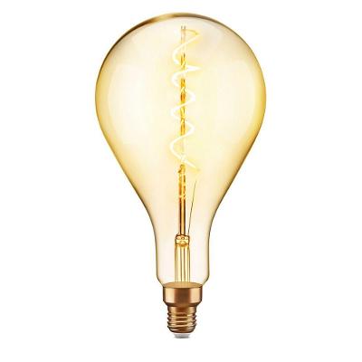 Lâmpada de Filamento LED PS160 Base E27 Bivolt 2.200K Vidro Âmbar Elgin