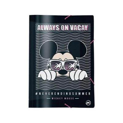 Pasta Aba Elástica DAC Disney Dac Mickey 2 em Polipropileno Formato Ofício para Documentos
