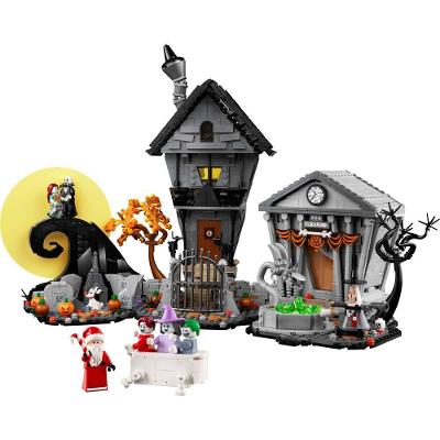 Kit de Diorama Lego Ideas o Estranho Mundo de Jack 2193 Peças Preto