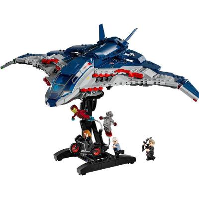 Kit de Construção Quinjet Era de Ultron 1131 Peças Marvel Lego