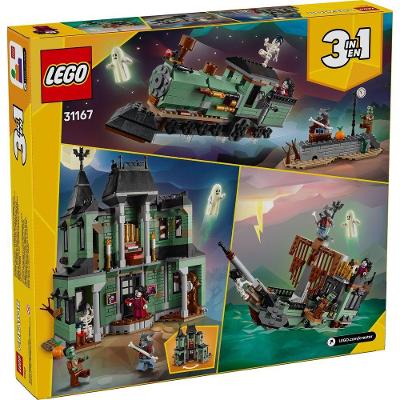 Lego Creator 3 em 1 Mansão Mal-assombrada 736 Peças 5 Minifiguras
