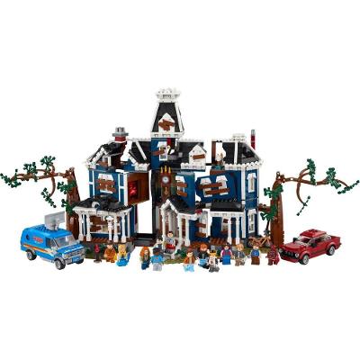 Kit de Construção Lego Icons Stranger Things a Casa Creel 2593 Peças Azul