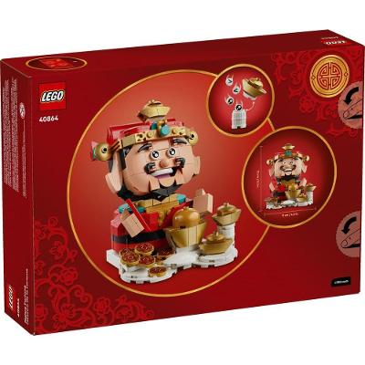 Conjunto de Construção Lego Mestre da Fortuna 40864 386 Peças Vermelho Lego