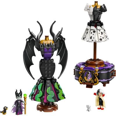 Kit de Construção Disney Vestidos Malévola e Cruella de Vil 43262 Lego