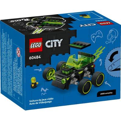 Brinquedo de Construção City Rides Carro de Corrida 60484 Preto Lego