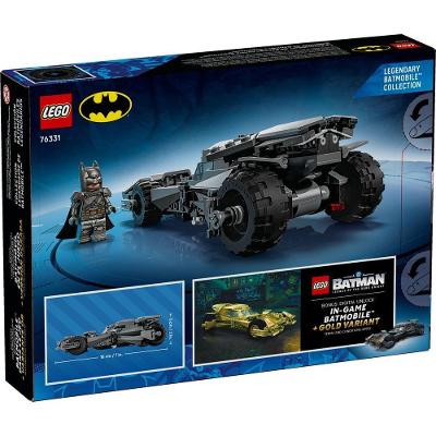 Brinquedo de Construção Batmóvel 76331 com 220 Peças Preto Lego