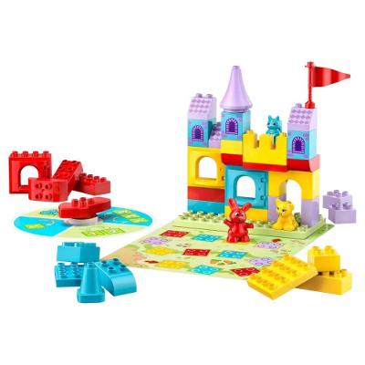 Jogo de Tabuleiro Castelo de Hopsy 2 em 1 com 47 Peças Lego Duplo