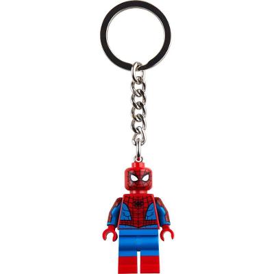 Chaveiro Spider-Man 854290 Minifigura Articulada Vermelho Lego