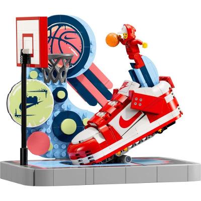 Conjunto de Construção Dunk Trickshot 43021 454 Peças Vermelho Lego