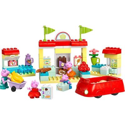 Brinquedo de Construção Duplo Supermercado Peppa Pig 10434 70 Peças Lego