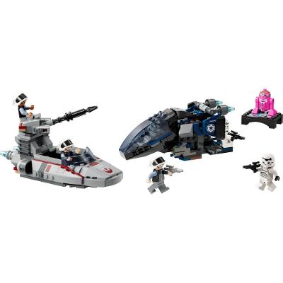Brinquedo de Montar Star Wars Nave Imperial Vs Speeder Rebelde Lego
