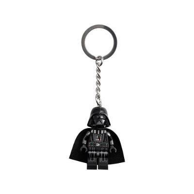Chaveiro Darth Vader 854236 Minifigura Corrente Metálica Preto Lego