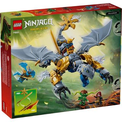 Brinquedo de Montar Ninjago Dragão Ninja Riyu 347 Peças Cinza Lego