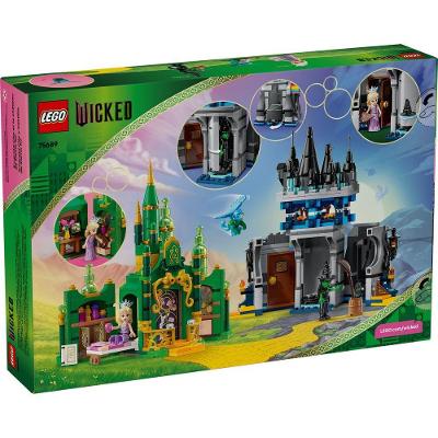 Brinquedo de Construção Wicked Cidade das Esmeraldas e Castelo Kiamo Ko Lego