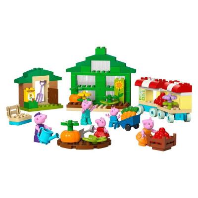 Brinquedo de Construção Jardim e Estufa do Vovô Porco Duplo Lego