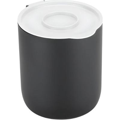 Lixeira 5081 3,5L Plástico com Tampa para Cozinha e Banheiro Preto