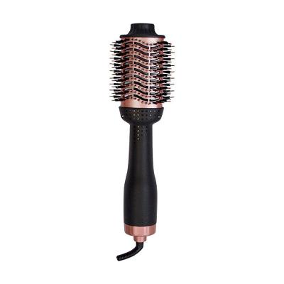 Escova Secadora de Cabelo Profissional 1300W Formato Elétrico Preto Rosa Startools Bivolt