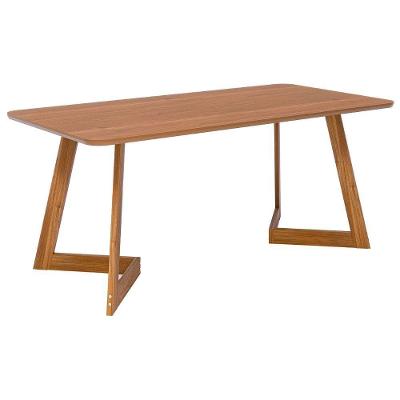Mesa de Jantar Cajú 6 Lugares Retangular MDF 180x90 cm Amadeirado