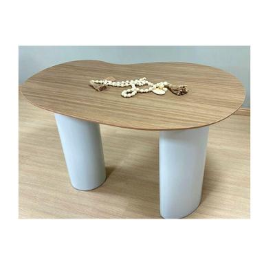 Mesa de Jantar Ayla 8 Lugares Orgânica MDF 235CM Carvalho Malva