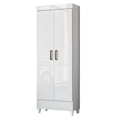 Armário Multiuso Irene 2 Portas 3 Prateleiras MDF-MDP 60CM Branco