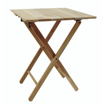 Mesa Dobrável Beer Retangular Teca Verniz Incolor Amadeirado Tramontina