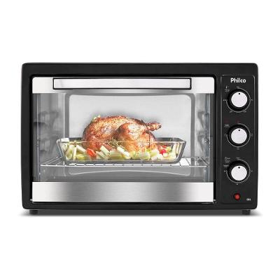 Forno Elétrico Philco PFE42P 38L 1500W Grill Timer Preto 220V