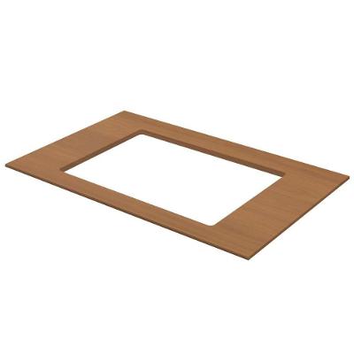 Tampo para Balcão de Cozinha Fineze Cooktop MDF 80CM Cinamomo Henn