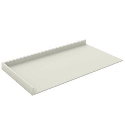 Tampo para Balcão de Cozinha Fineze Canto Reto MDF 51CM Areia