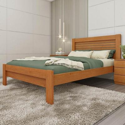 Cama Casal CR35460 para Colchão 138x188cm MDF-MDP Cinamomo Multimóveis