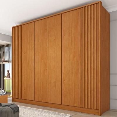 Guarda Roupa Casal CR35482 6 Portas 6 Gavetas MDP Cinamomo Multimóveis