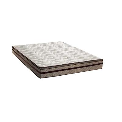Colchão Queen Espuma D28 Pillow Top Americano Anatômico 158x198x30cm Bege Paropas
