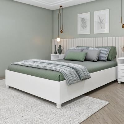 Cama Casal CR35458 Neve para Colchão 138x188cm Branco Multimóveis