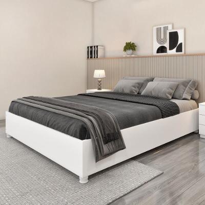 Cama Queen CR35457 Neve para Colchão 158x198cm MDF-MDP Branco Multimóveis
