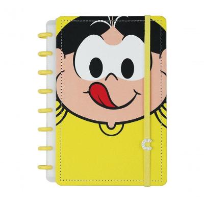 Caderno Inteligente SD Magali Grande 80 Folhas Amarelo