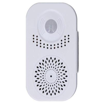 Campainha Inteligente Sensor de Presença Gravador de Voz Infravermelho Branco Yeet